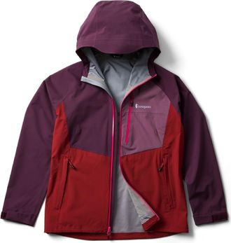 Cotopaxi Womens Impermeo 3L Hooded Shell Jacket Purple S