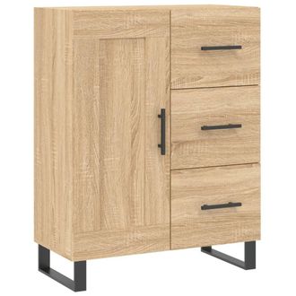 Berkfield Home Sideboard Sonoma Oak 69.5x34x90 cm Engineered Wood in Brown