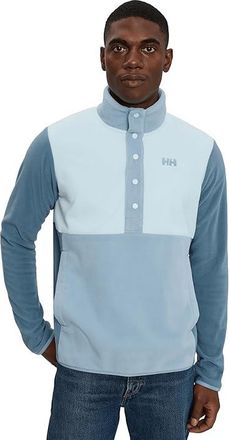Helly Hansen Fleece Pullover Mens Sweater Windy Blue : 2XL, Polyester