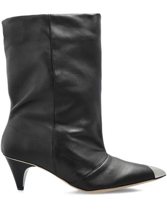 Iro 65mm Starlo heeled ankle boots - Black