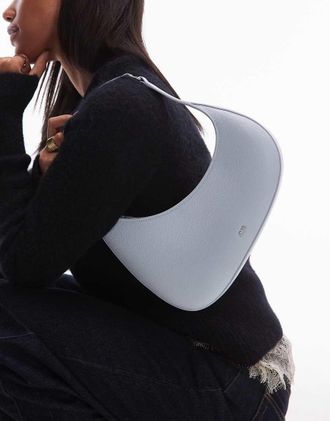 JW PEI Harlee - Borsa da spalla blu ghiaccio asimmetrica