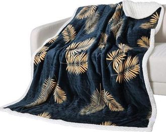 OEM Manta De Forro Polar Suave Y Mullida De Doble Cara, Manta De Sof&aacute; De Franela Suave Y C&aacute;lida De 150 X 200 Cm