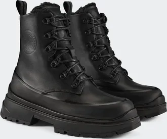 Canada Goose Bottes Kya à lacets (Femmes, Black, US 5.5)