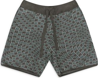 Amiri Green MA Swirl Shorts