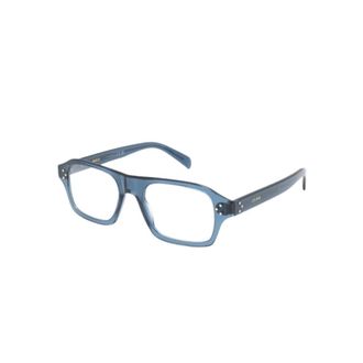 Celine Bold 3 Dots HD Optical Frame - male - CELINE - Glasses - Blue - 51 MM - Accessories