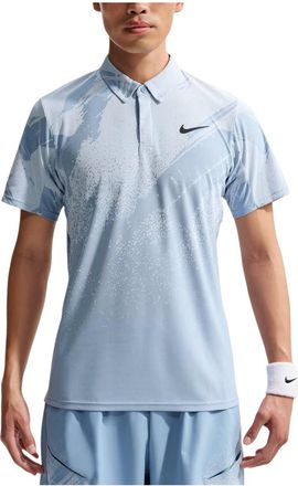 Nike Court Slam Dri-FIT ADV Polo Shirt Work Blue Hydrogen Blue Black IB1029-486