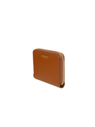 Burberry Calf Grain Leather Wallet - Brown