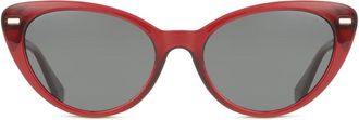 Polaroid PLD 4109/S C9A/M9 Womens Sunglasses Red Size 52