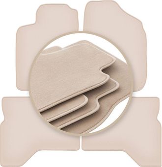 OEM Alfombrillas Beige Premium Para: Mitsubishi Pajero Sport I Suv 1996-2008