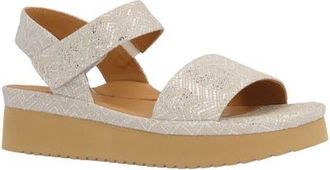 L'Amour Des Pieds Abrilla Platform Sandal in Taupe at Nordstrom, Size 8.5