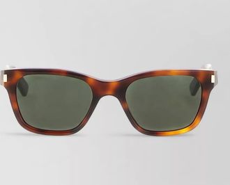 Saint Laurent sl 874 square frame tortoiseshell sunglasses