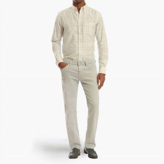 34 Heritage Courage Straight Leg Pant In Stone Soft Touch