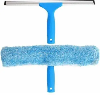 OEM Limpiacristales Profesional Con Cepillo De Microfibra, 30 Cm De Ancho