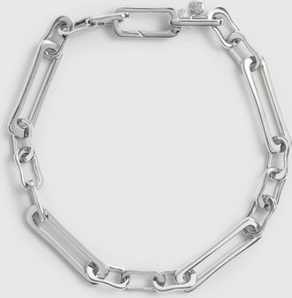 Monica Vinader Sterling Silver MV Alta Duo Bracelet