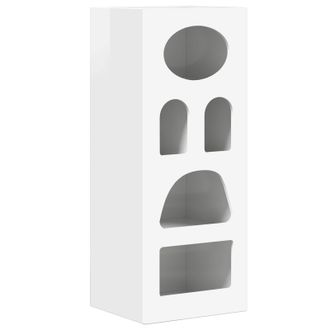 vidaXL Vidaxl Credenza Elst Bianco Lucido 40 X 35 X 100,5 Cm