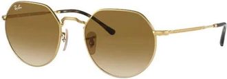 Ray-Ban Authentieke Jack Zonnebril- Premium Kwaliteit - unisex - Zonnebrillen - Geel - 53 MM - Accessoires