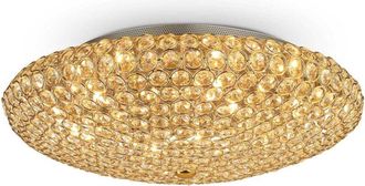 Ideal Lux Ideal Lux - King - Luz De Empotrar Grande Para Interiores De 9 Luces Dorado, G9