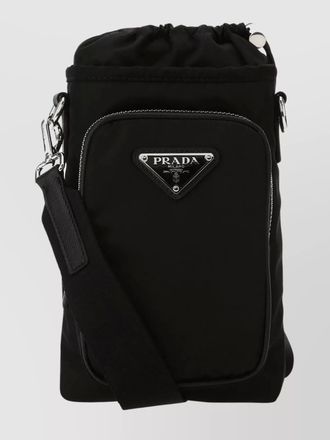 Prada nylon shoulder bag phone case