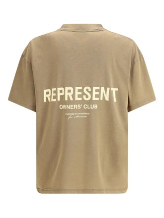 Represent Owners Club T-Shirt - men - Cotton - S - Neutrals