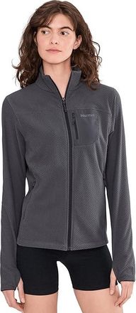 Marmot Airfleece Jacket Womens Sweater Blackened : MD, Fleece/Polyester