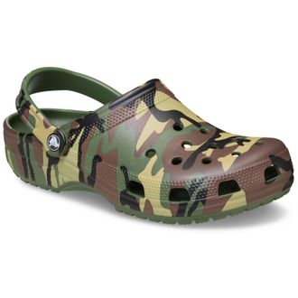 Crocs Classic Camouflage Eva Heren Army Groene Klompen