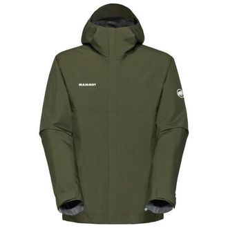 Mammut Treeline Light Hardshell Hooded Jacket Regenjacke f&uuml;r Herren | oliv