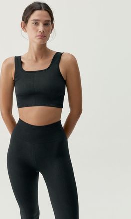 Born Living Yoga Top Idara Black
