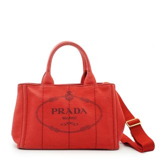 Prada Prada stoffen draagtas Canapa