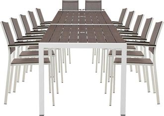 Pangea Home Indoor/Outdoor David 14Pc Dining Set