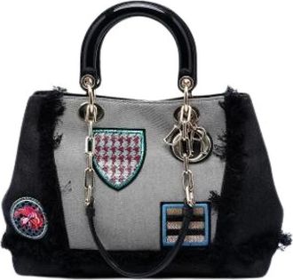 Dior Pre-owned Handbags, female, Black, Size: ONE SIZE Pre-owned D-light Bag