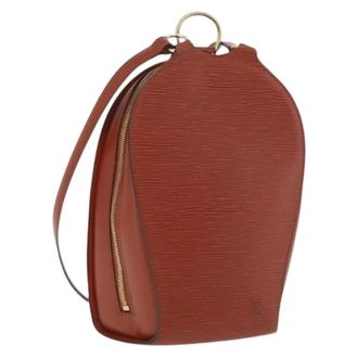 Louis Vuitton Pre-owned Backpacks, female, Brown, Size: ONE SIZE Pre-owned Mabillon Backpack