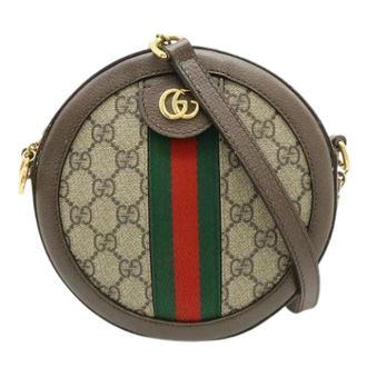 Gucci Pre-owned Ophidia GG Supreme Borsa a Spalla - - Pre-owned - Donna - Beige - ONE SIZE