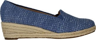Life Stride Life Stride Kamilla Wedge Espadrilles Denim Blue I8544F1401 Womens