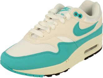 Nike Womens Air Max 1 Trainers DZ2628 Sneakers Shoes (UK 6.5 US 9 EU 40.5, White Dusty Cactus Phantom 107)