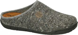 Rohde 6651 Mantua - Heren - Pantoffels - Grijs - 42 EU - Leer - Schoenen