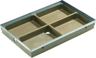 Aco Aco Vario Pol&iacute;mero Hormig&oacute;n 60 X 40 Cm Evacuaci&oacute;n De Agua
