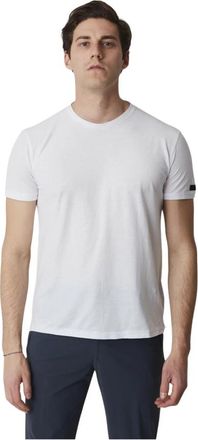 Roberto Ricci Design Crepe Shirt voor Stijlvolle Look - Heren - T-shirts - Wit - XL - Tops