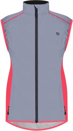 Proviz Womens Active REFLECT360 Hi Vis Gilet - Reflective Outdoors Sports Vest, Windproof, Water-Resistant for Running and Cycling