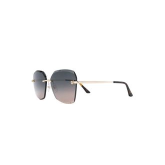 Cartier Sunglasses, female, Yellow, Size: 61 MM Ct0147S Sunglasses