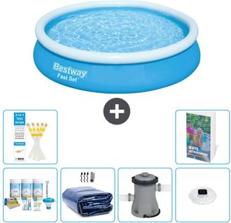 Bestway Piscina Bestway Fast Set Redonda - 366x76 Cm - 7-piezas S160