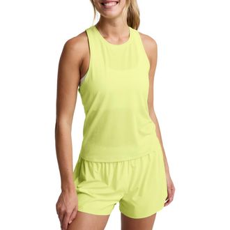 Beyond Yoga Breezeweight Performance Racerback Tank in Electric Lime at Nordstrom, Size X-Small