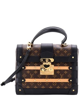 Louis Vuitton Brown Monogram Canvas Trianon PM (Authentic Pre-Loved)