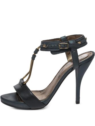 Lanvin 105mm leather sandals - Green