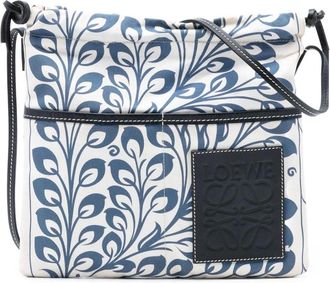 Loewe Pre-owned Leaf-Print Drawstring Bag - Dames - Vintage Schoudertas - Veelkleurig - ONE Size - Vintage