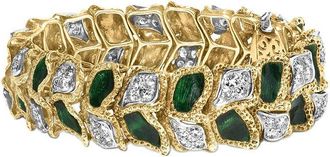 House of Brilliance 18K 3.25 ct. tw. Diamond Link Bracelet