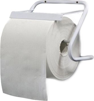 Trade Shop Trade Shop - Portarotolo Industriale A Muro Porta Rotolone Strappacarta Asciugamani Da Parete