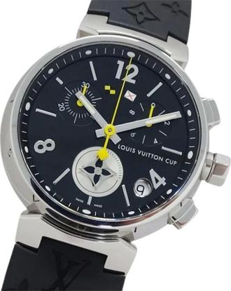 Louis Vuitton Pre-owned Watches, male, Black, Size: ONE SIZE Pre-owned Vintage Wristwatch