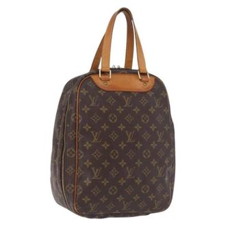 Louis Vuitton Vintage, unisex, Bruin, ONE Size, Leer, Pre-owned Excursion Hand Bag