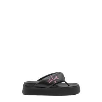 Chiara Ferragni Schoenen, Dames, Zwart, 38 EU, Flip Flops