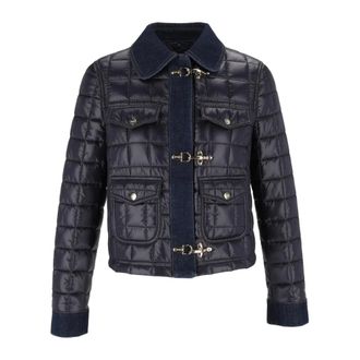Fay Dames, Jassen, Blauw, Maat: M Katoen